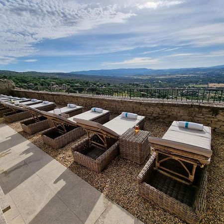 Maison Au Centre Du Village De Gordes Avec Vue Incroyable Exterior photo